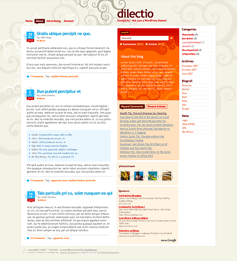 Dilectio WordPress Theme
