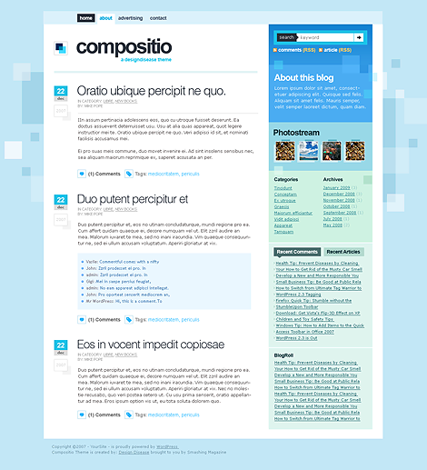 Compositio WordPress Theme