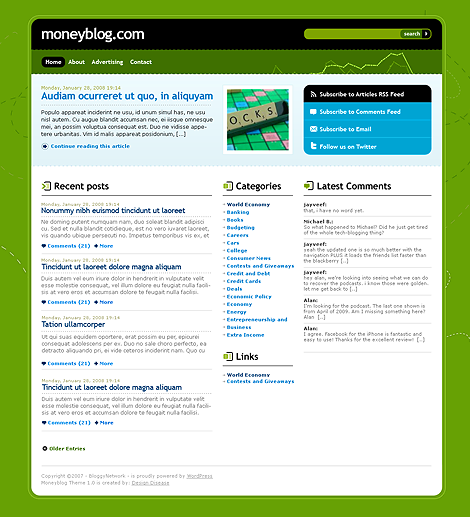 Money WordPress Theme