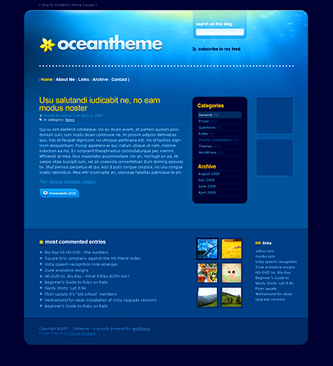 Ocean Premium WordPress Theme