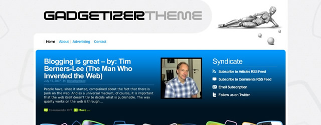 Gadgetizer Free WordPress Theme