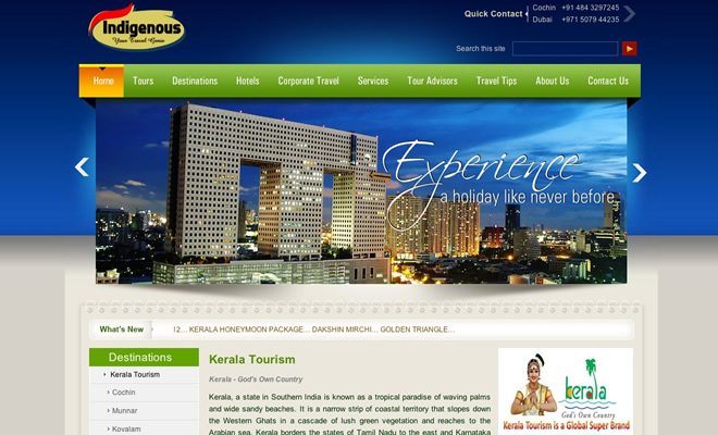 websites vacation luxury & Designs Website Tourism Travel 45 Inspiring